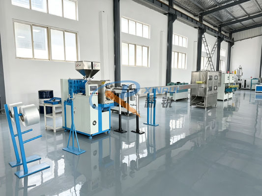 품질  Single Double Color High Speed PVC Coating Yarn Polyester Yarn Making Machine For Curtain 공장