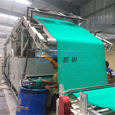 1220 밀리미터 380V 400 kg/H PVC 코일 마루 매트 성형기