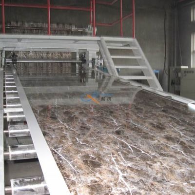 3 밀리미터 350 kg/H PVC 이사회 성형기를 쌓아 올리기