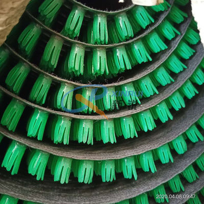 Single Screw 10T CE PE Plastic Mat Making Machine